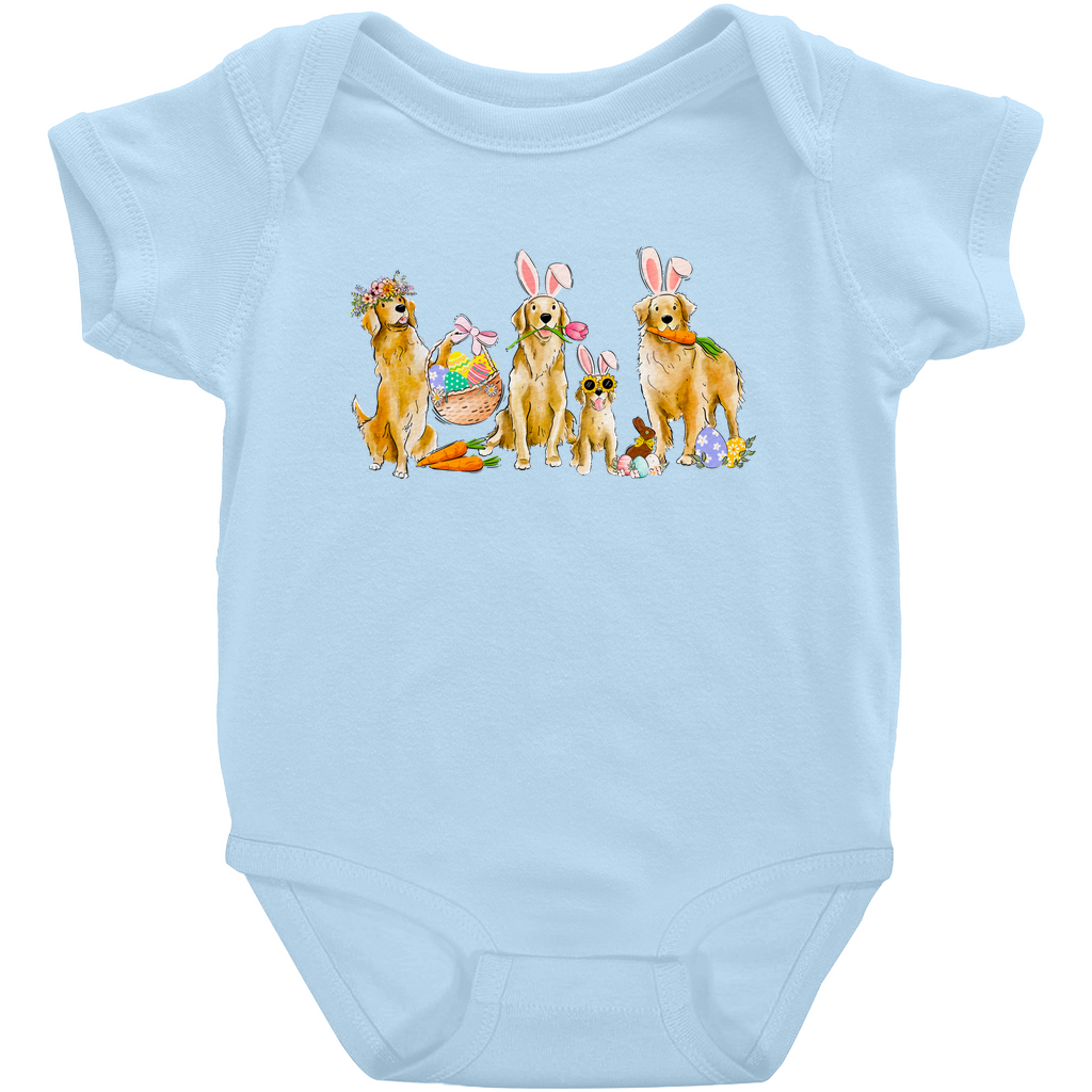 Golden Retriever Easter Onesies
