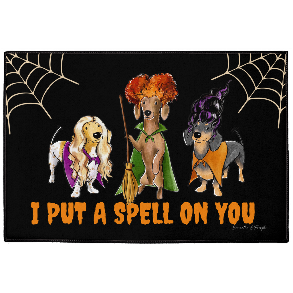 Wiener Hocus Paw-cus Doormat