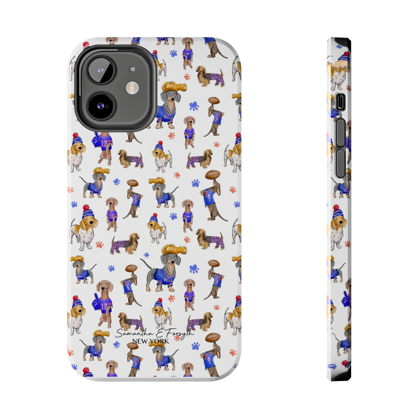 Buffalo Wiener Pretty Tough Phone Case