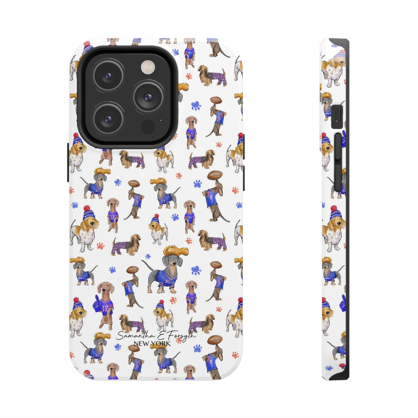Buffalo Wiener Pretty Tough Phone Case