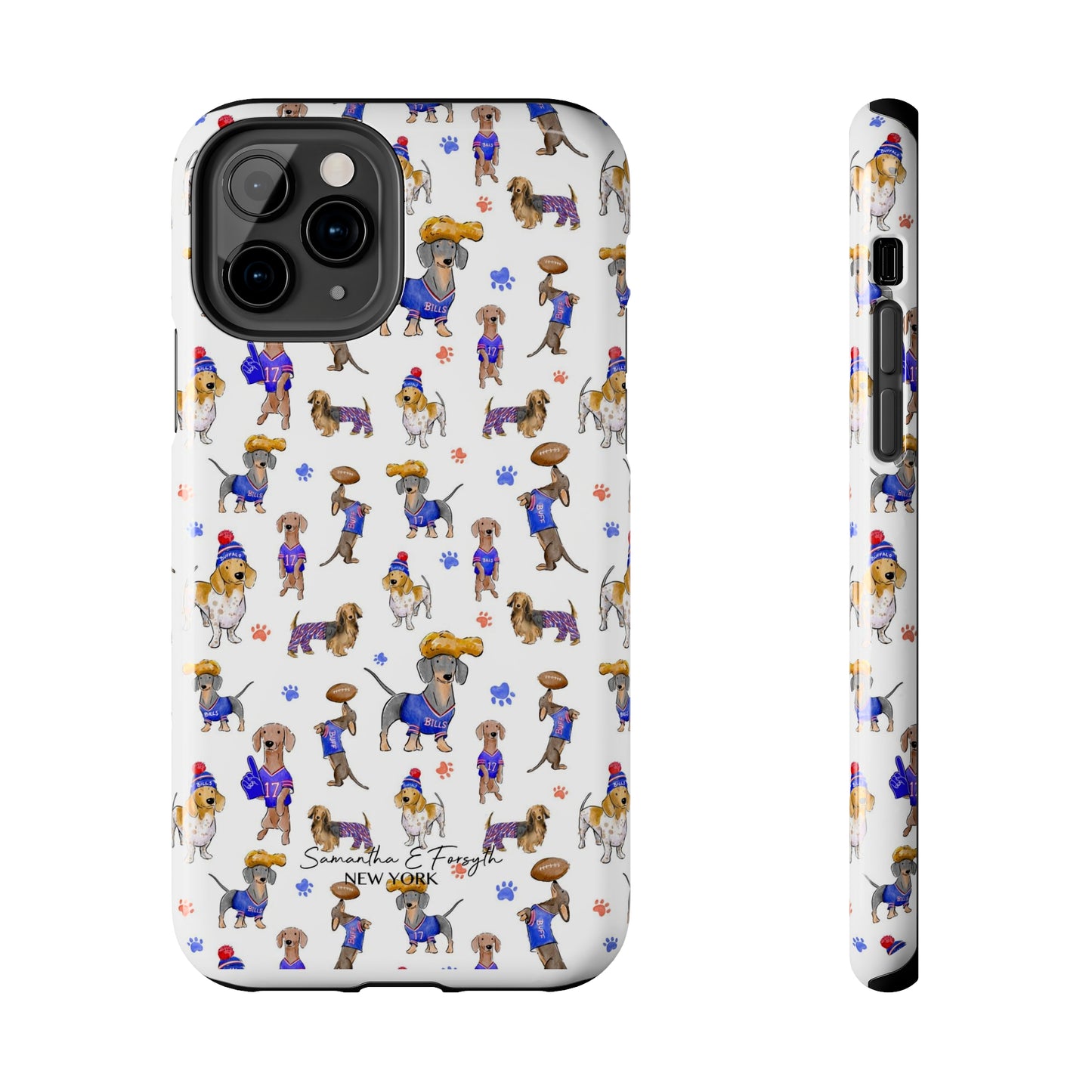 Buffalo Wiener Pretty Tough Phone Case