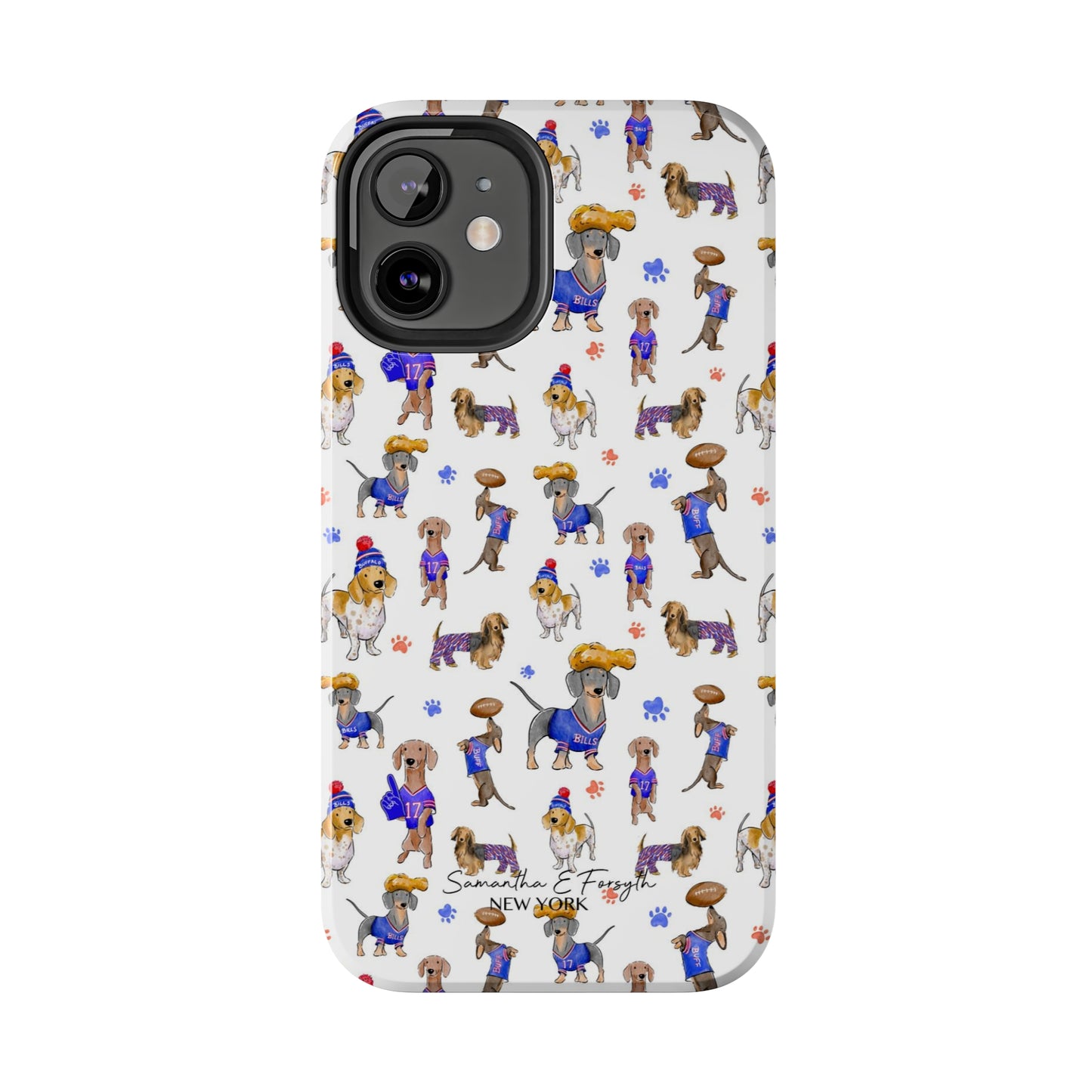 Buffalo Wiener Pretty Tough Phone Case
