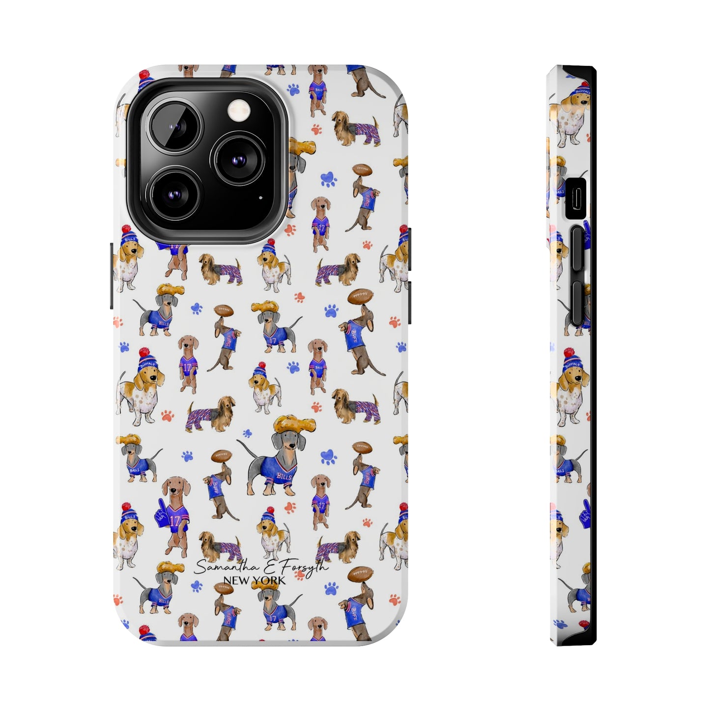 Buffalo Wiener Pretty Tough Phone Case