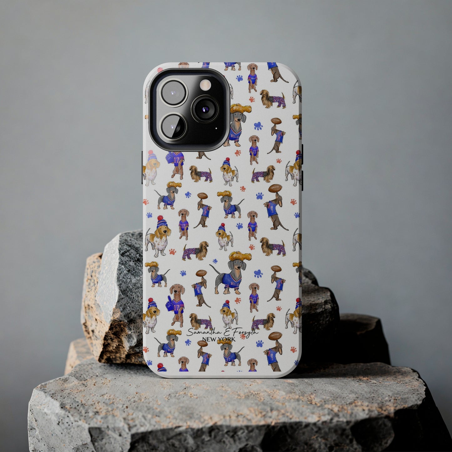 Buffalo Wiener Pretty Tough Phone Case