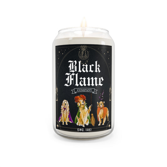 Golden Retriever Hocus Paw-cus Candle