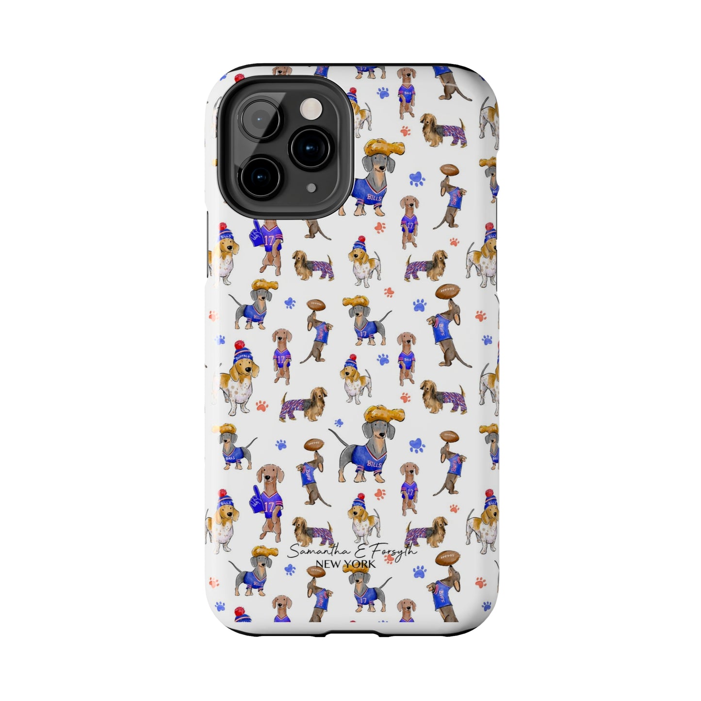 Buffalo Wiener Pretty Tough Phone Case