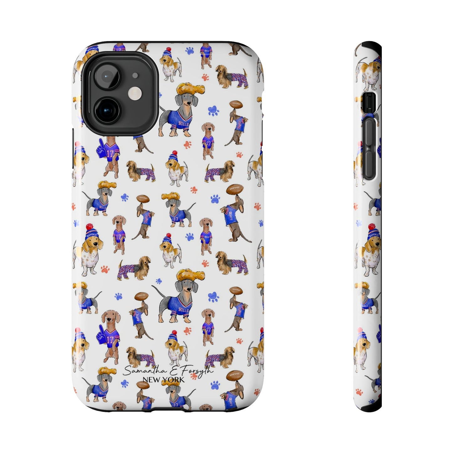 Buffalo Wiener Pretty Tough Phone Case