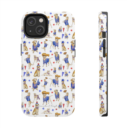 Buffalo Yellow Lab Pretty Tough Phone Case