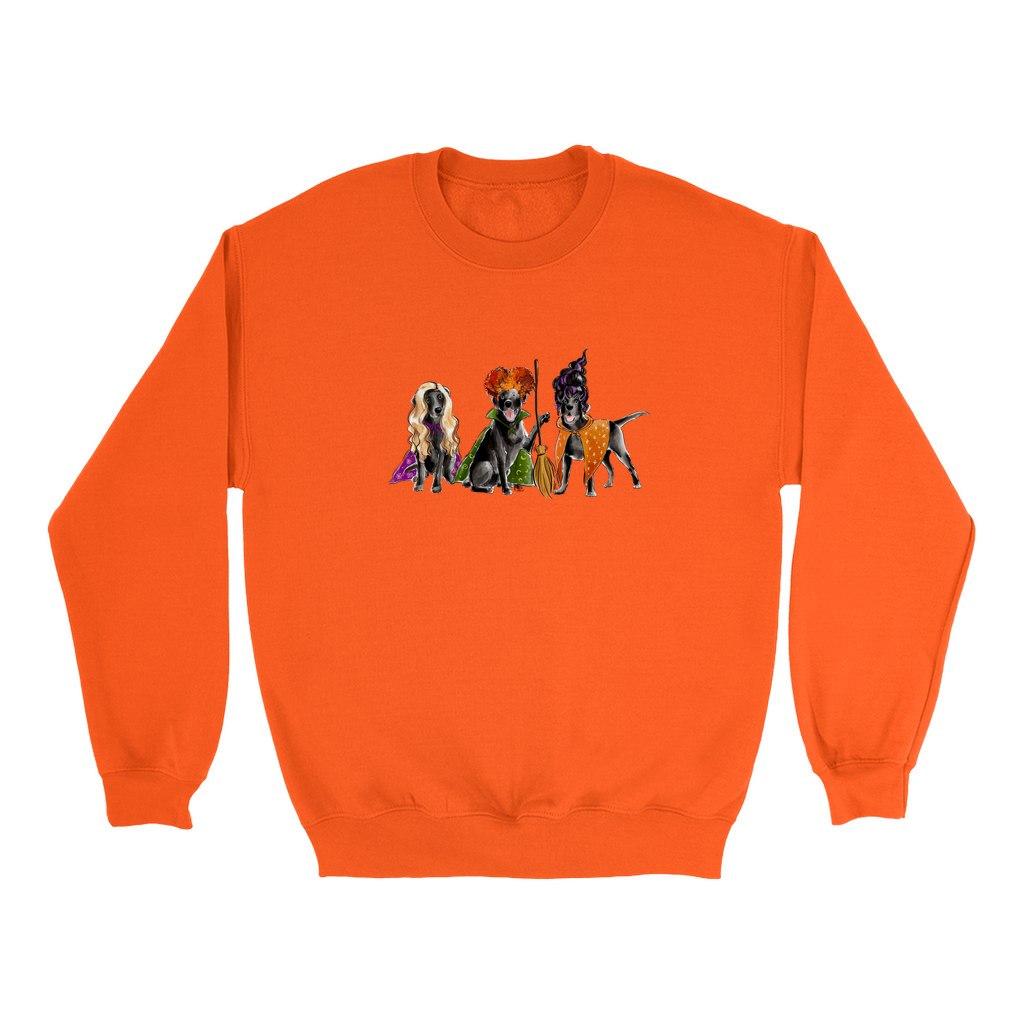 Black Lab Hocus Paw-cus Crewneck