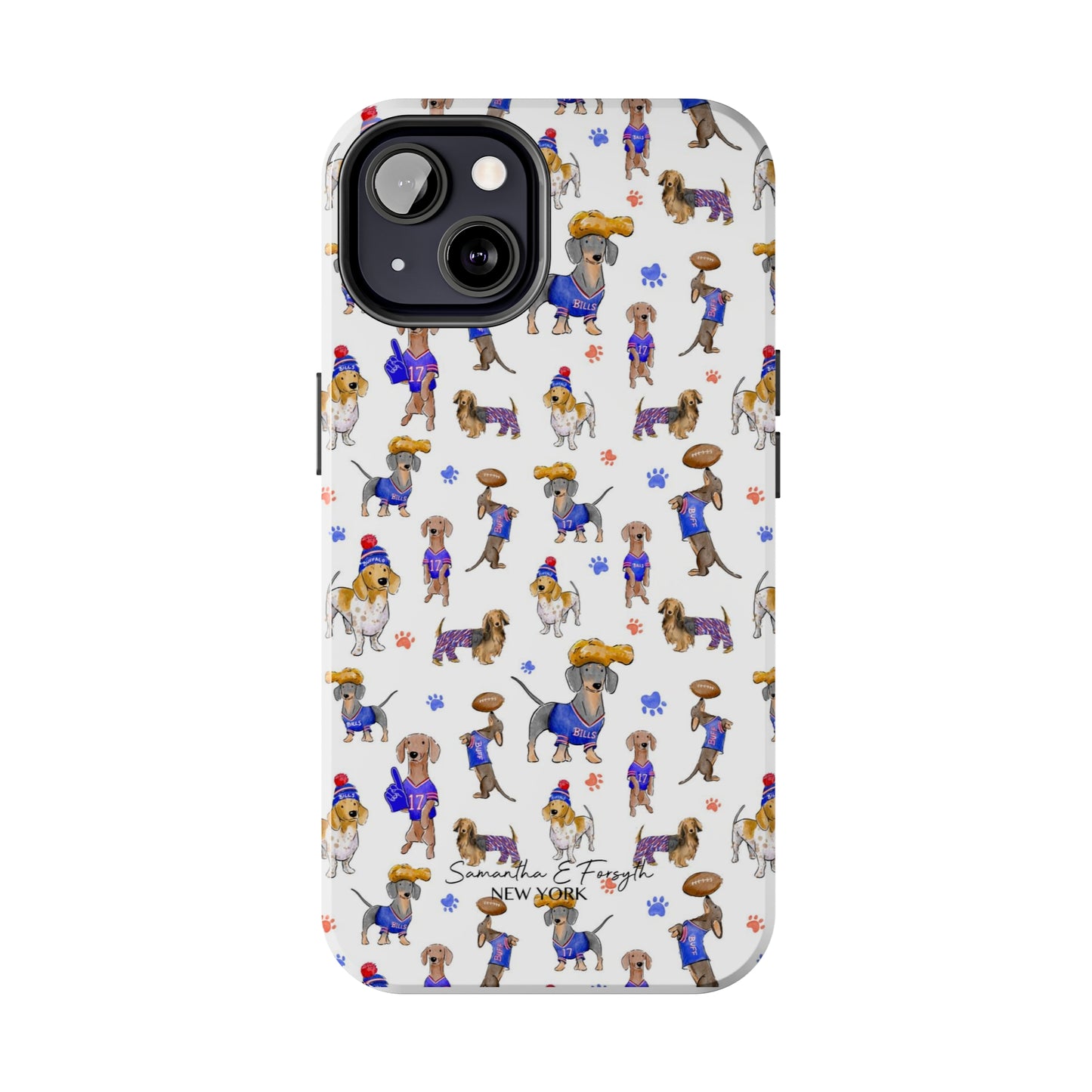 Buffalo Wiener Pretty Tough Phone Case