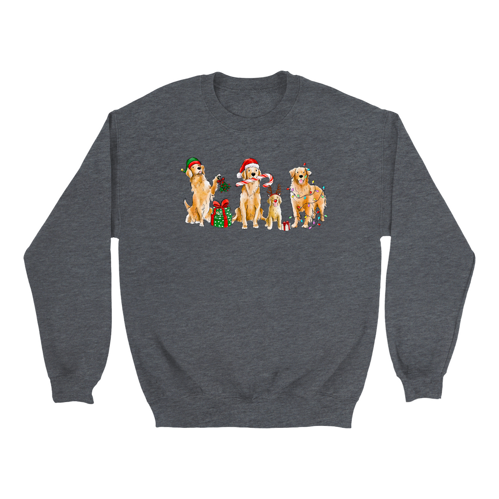 Golden Retriever Christmas Crewneck