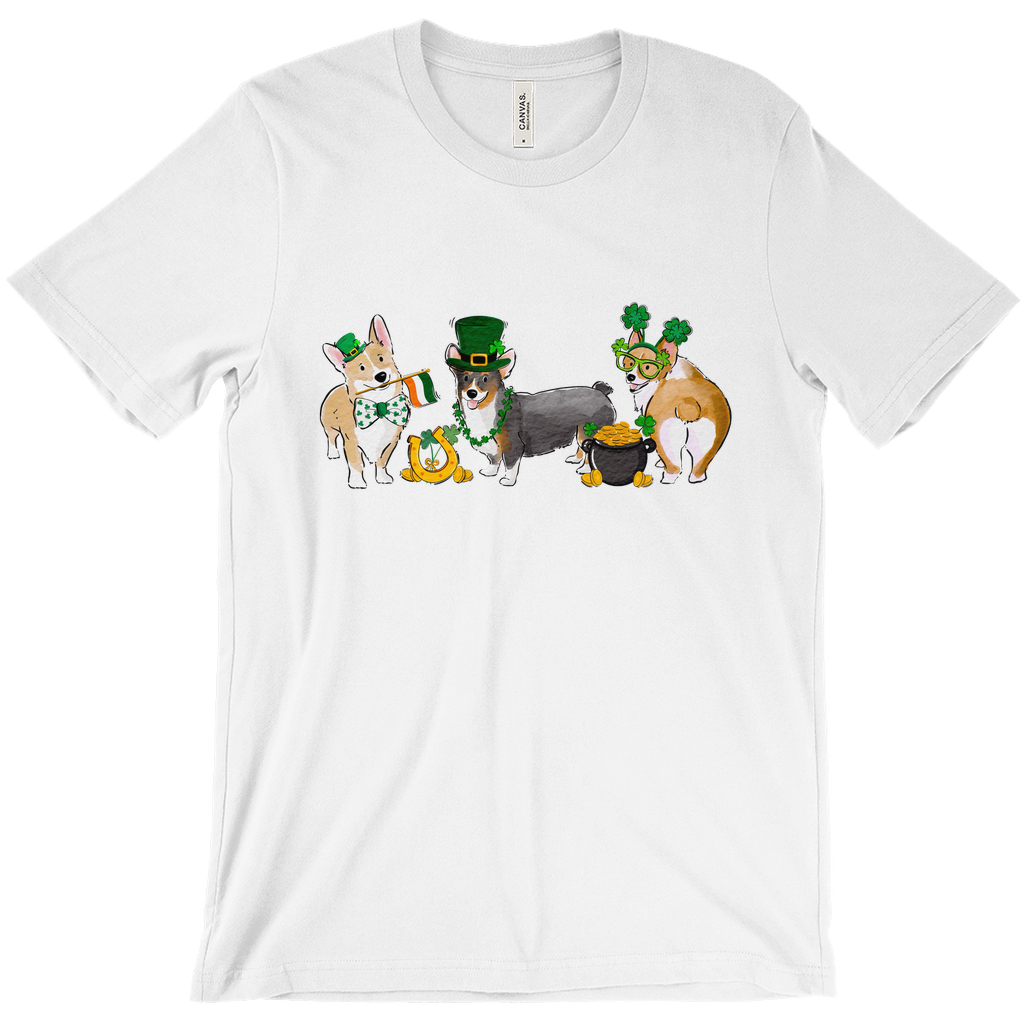 Corgi St. Patrick's Day T-Shirts