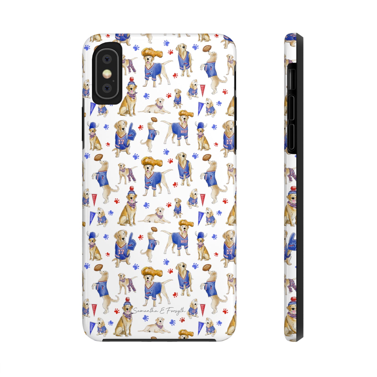Buffalo Yellow Lab Pretty Tough Phone Case