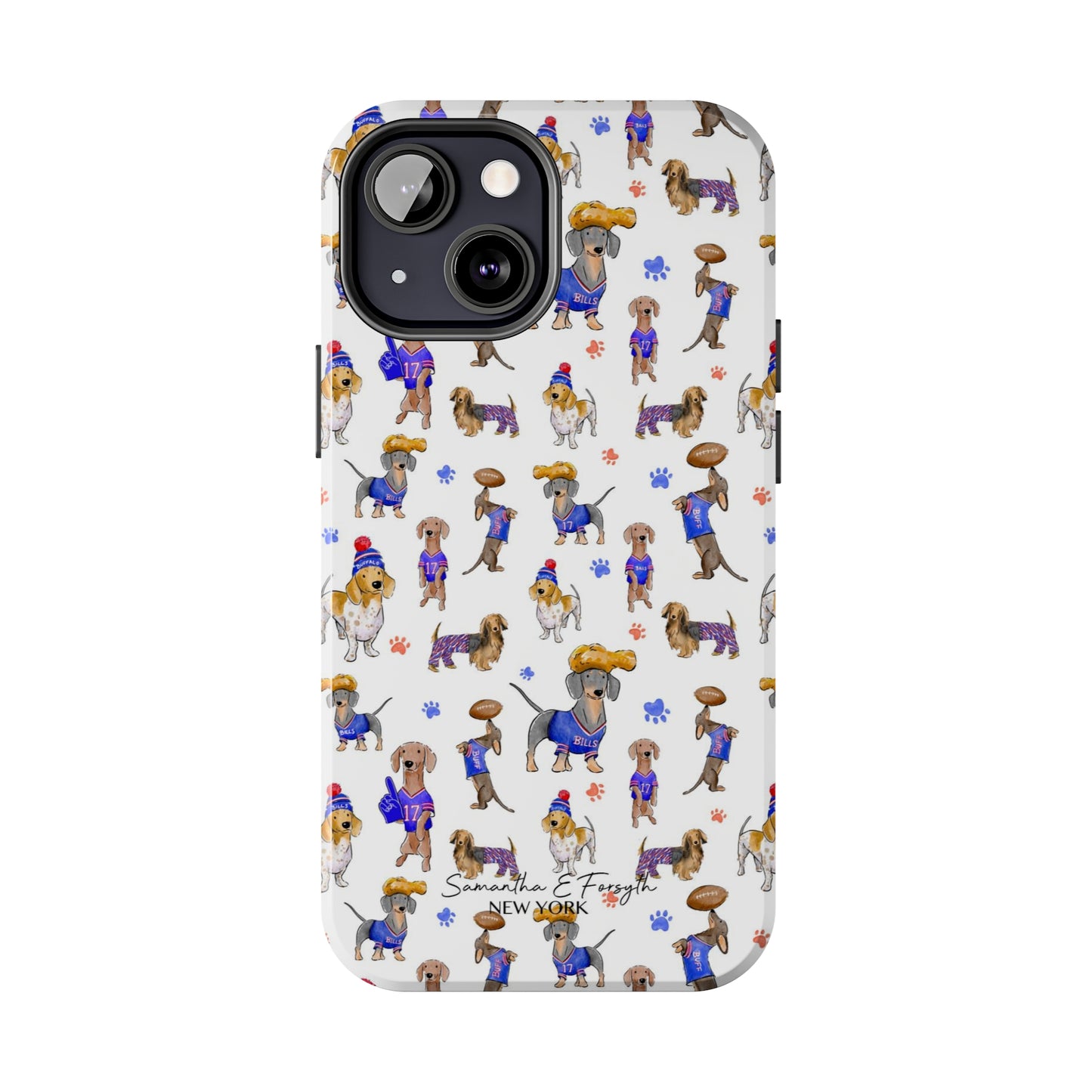 Buffalo Wiener Pretty Tough Phone Case