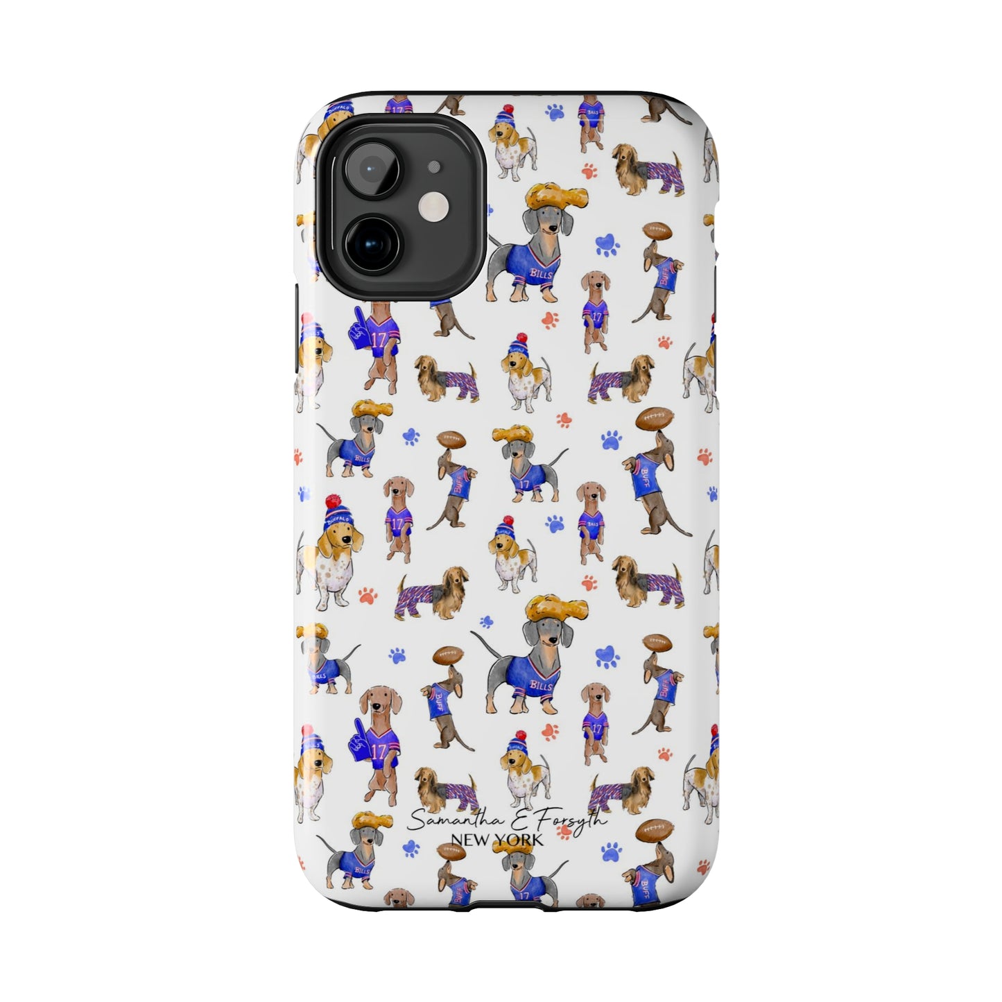 Buffalo Wiener Pretty Tough Phone Case