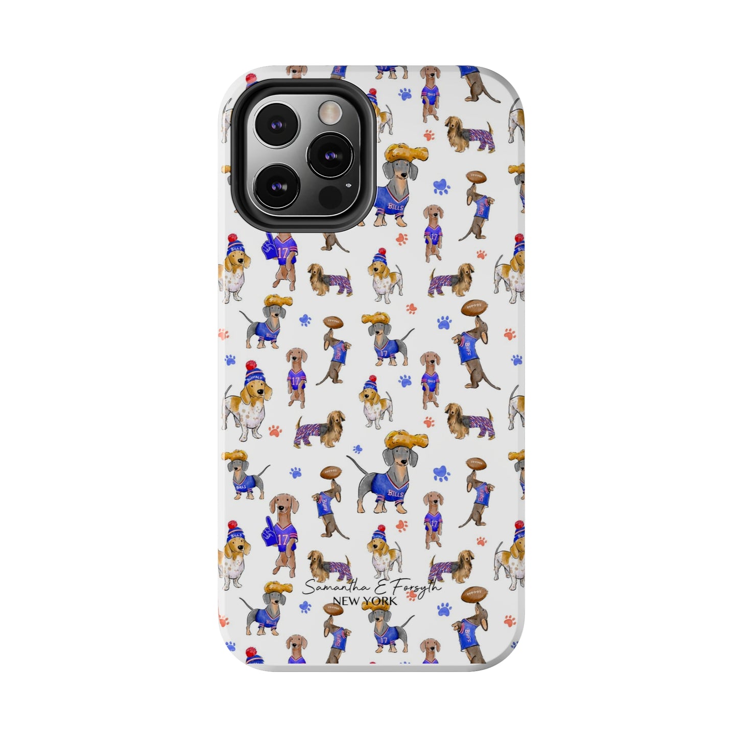 Buffalo Wiener Pretty Tough Phone Case