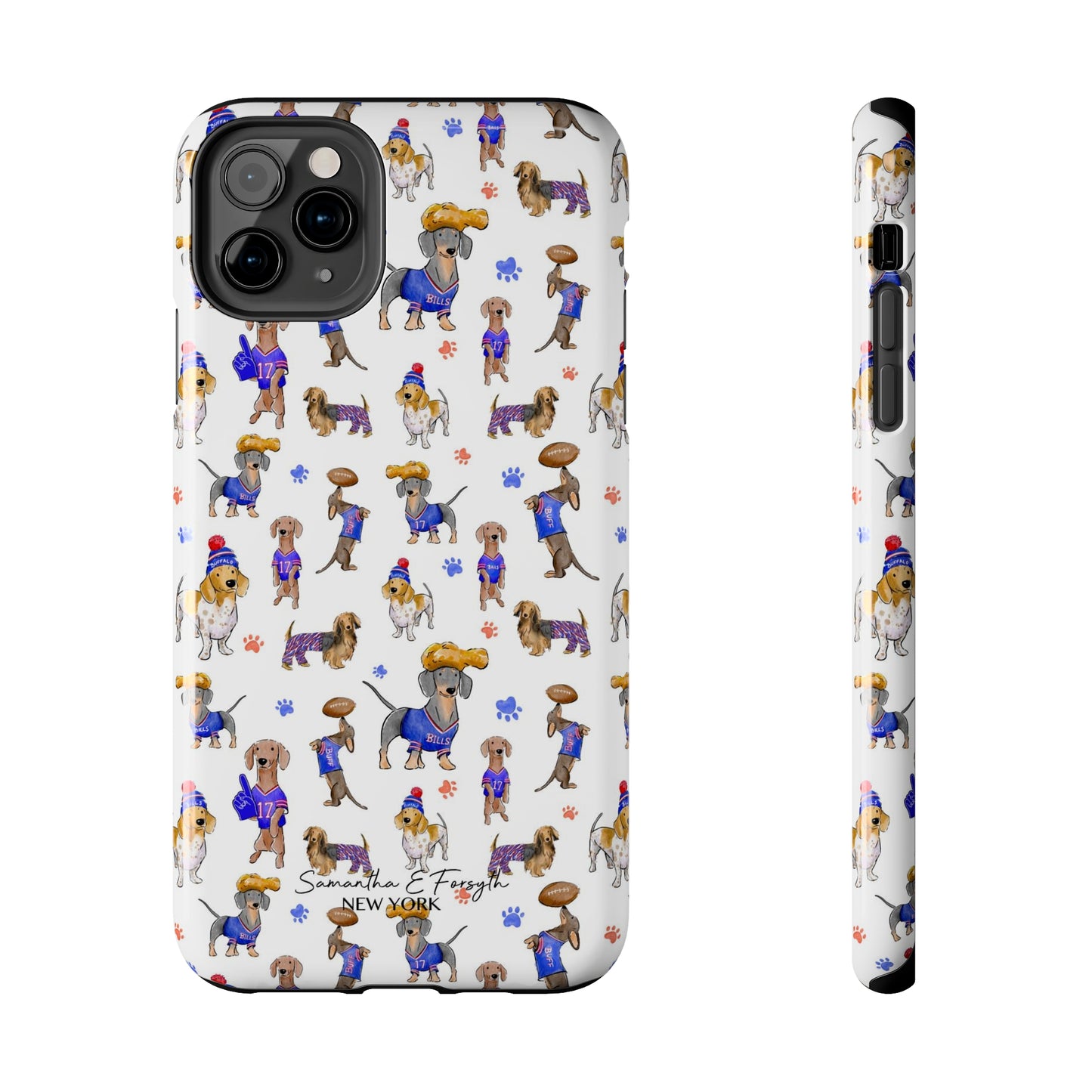 Buffalo Wiener Pretty Tough Phone Case
