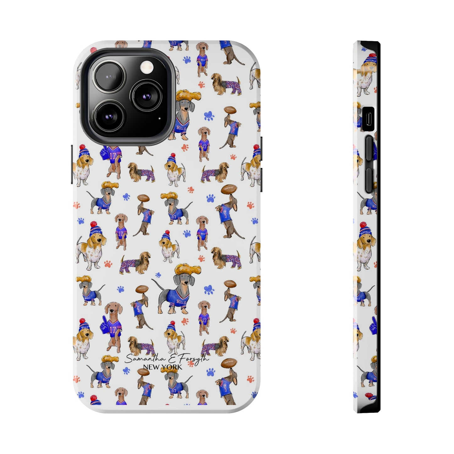 Buffalo Wiener Pretty Tough Phone Case