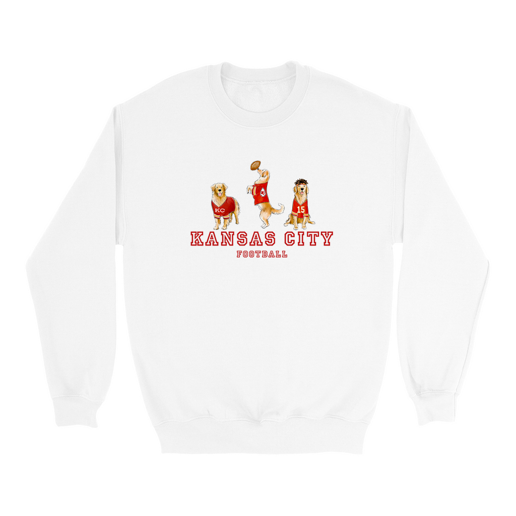 Kansas City Golden Retriever Crewneck