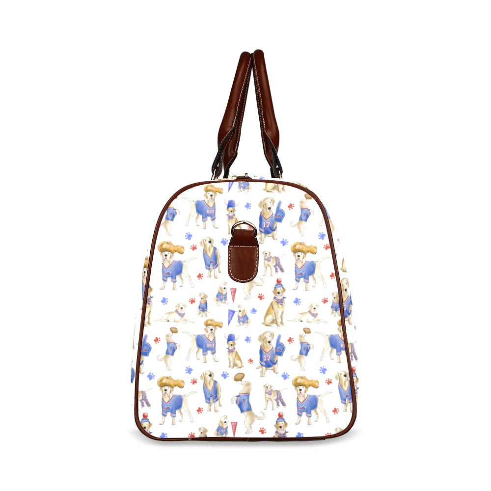 Buffalo Yellow Lab Waterproof Travel Bag