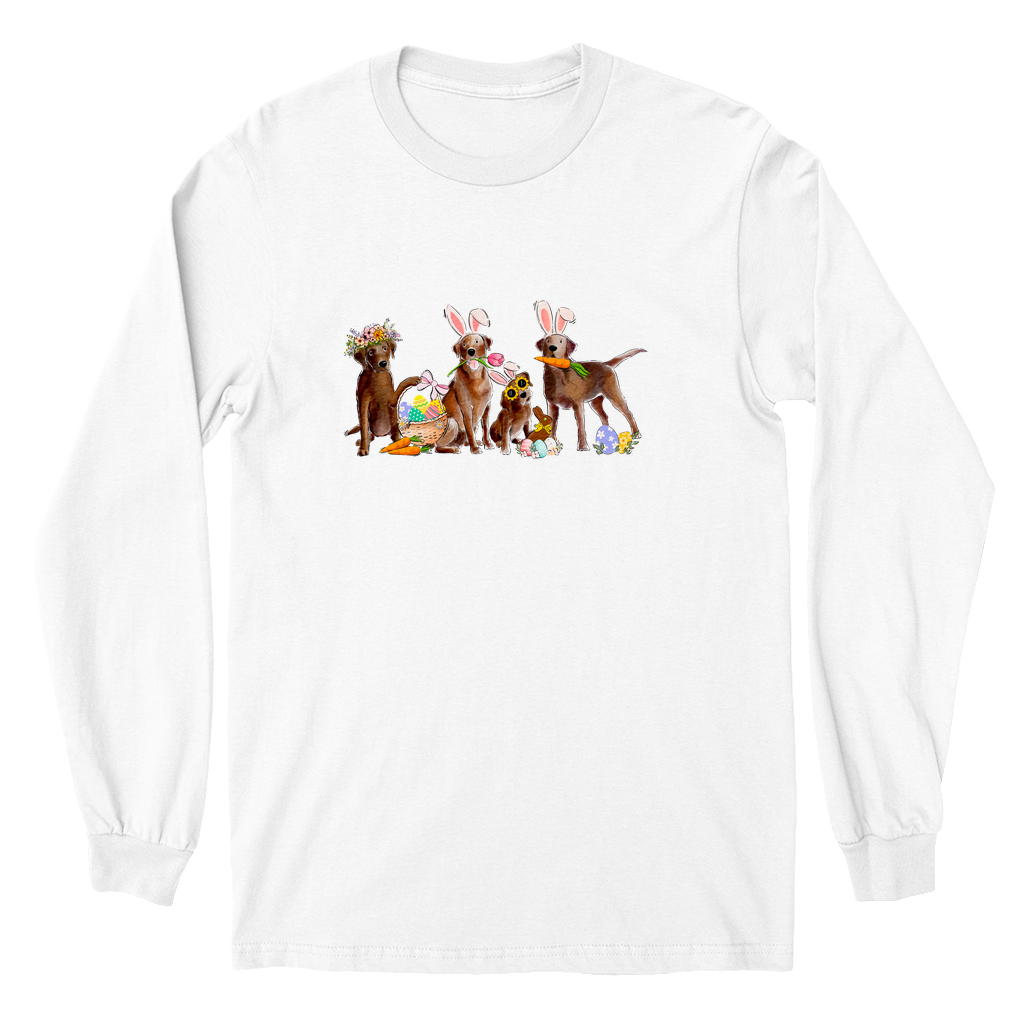 Chocolate Labs Long Sleeve YOUTH T-Shirt