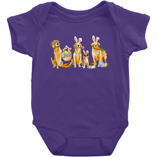 Golden Retriever Easter Onesies