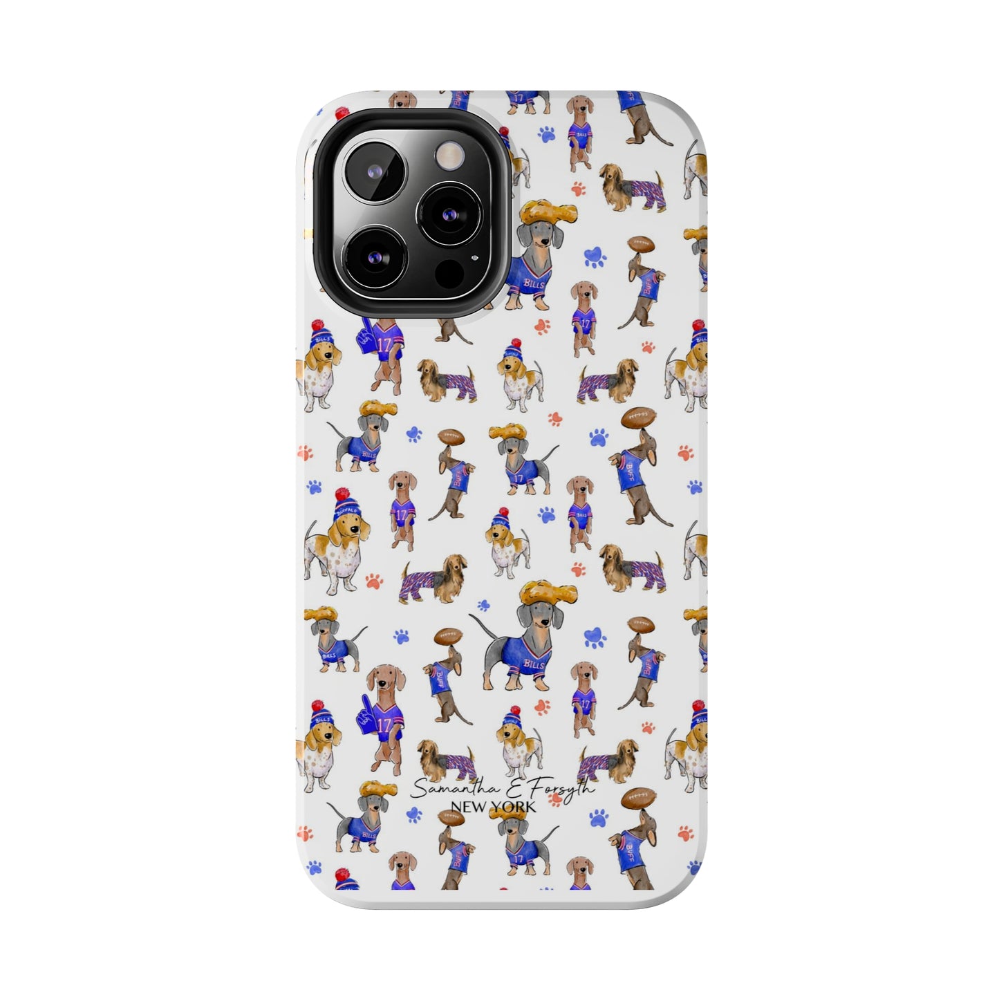Buffalo Wiener Pretty Tough Phone Case