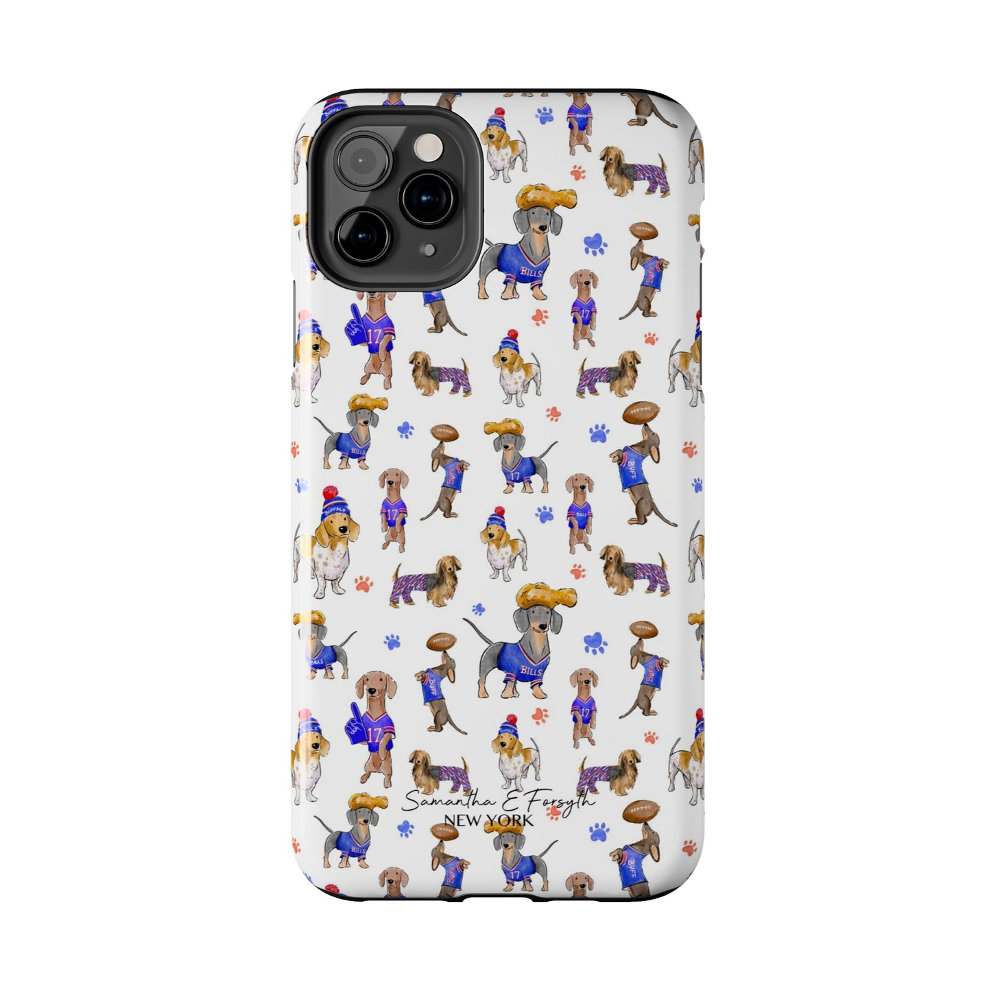 Buffalo Wiener Pretty Tough Phone Case