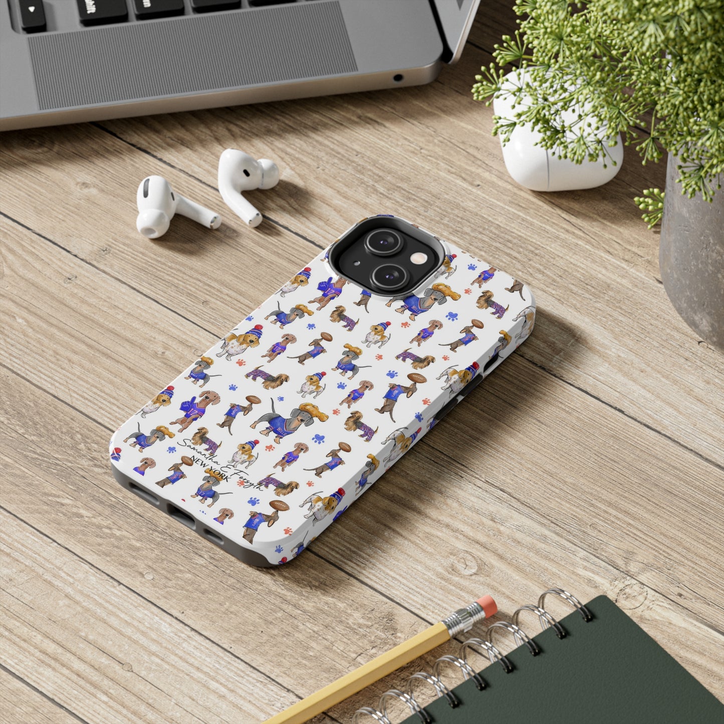 Buffalo Wiener Pretty Tough Phone Case