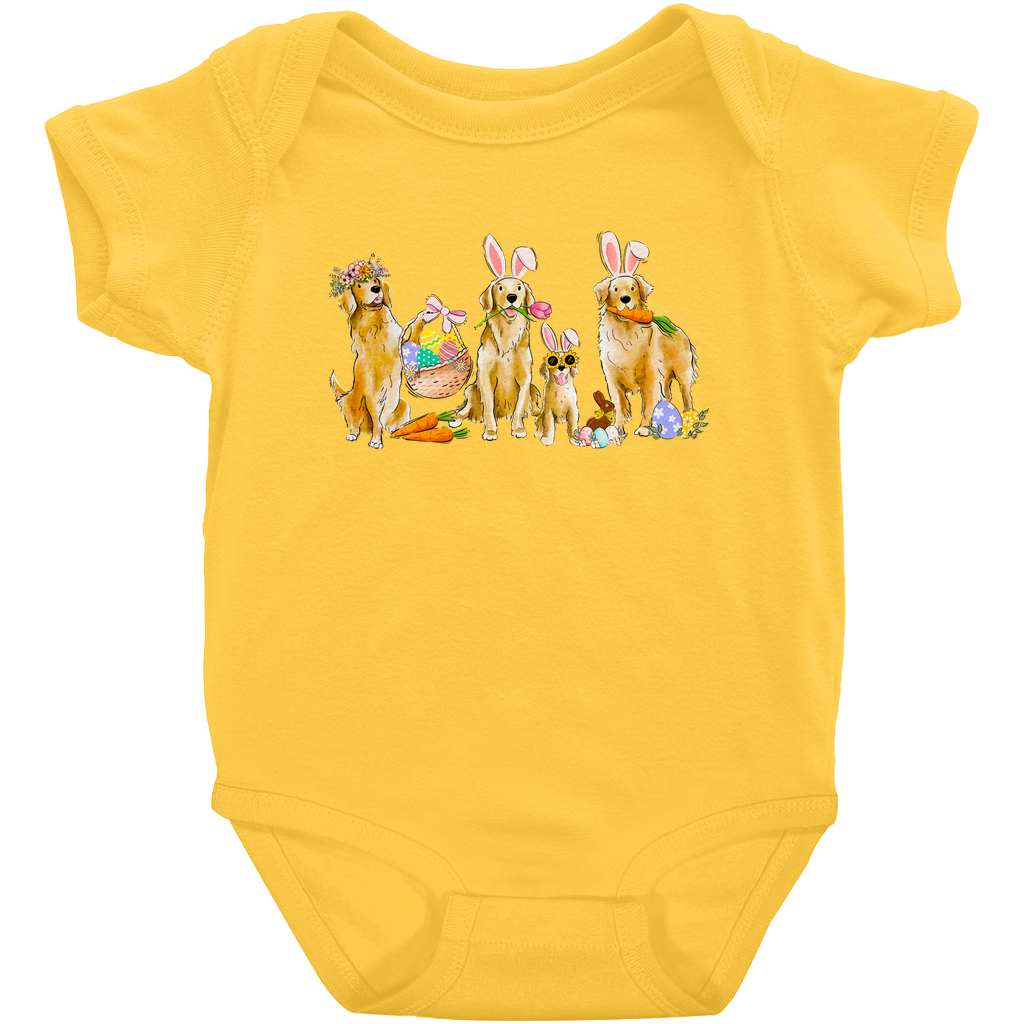 Golden Retriever Easter Onesies