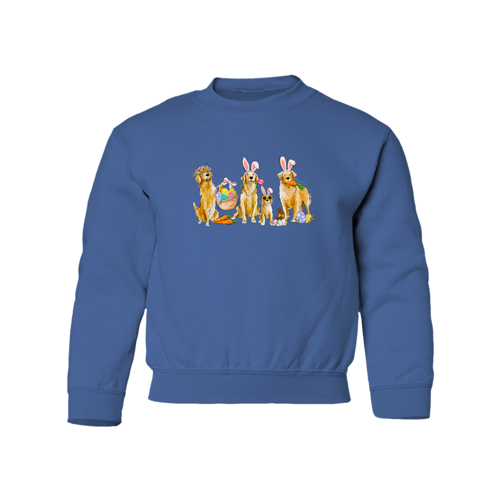 Golden Retriever Easter YOUTH Sweatshirt