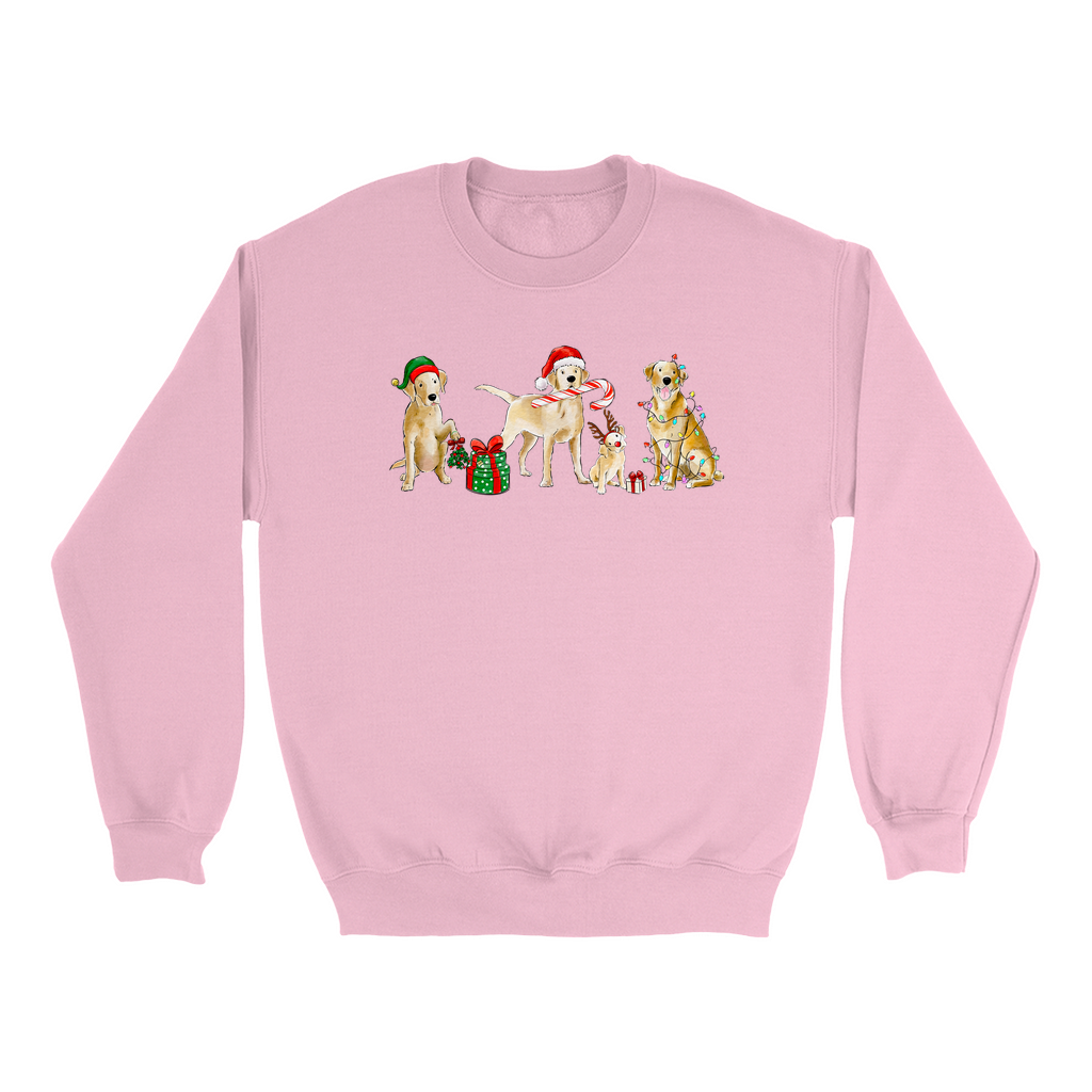 Yellow Lab Christmas Crewneck