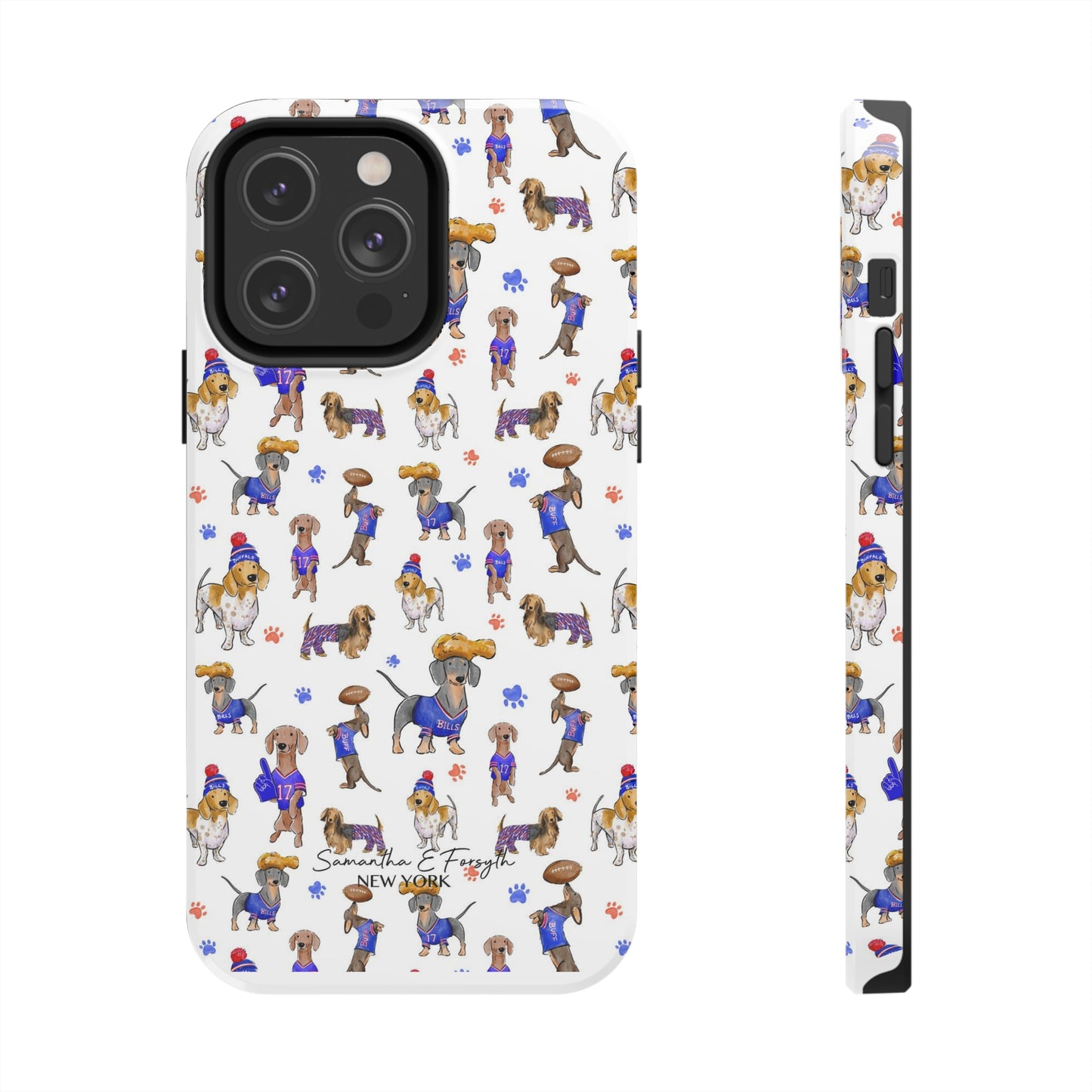 Buffalo Wiener Pretty Tough Phone Case