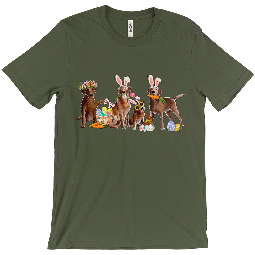 Chocolate Labs Easter T-Shirt