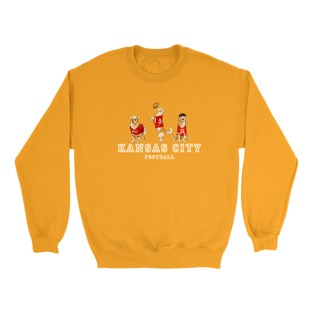 Kansas City Golden Retriever Crewneck