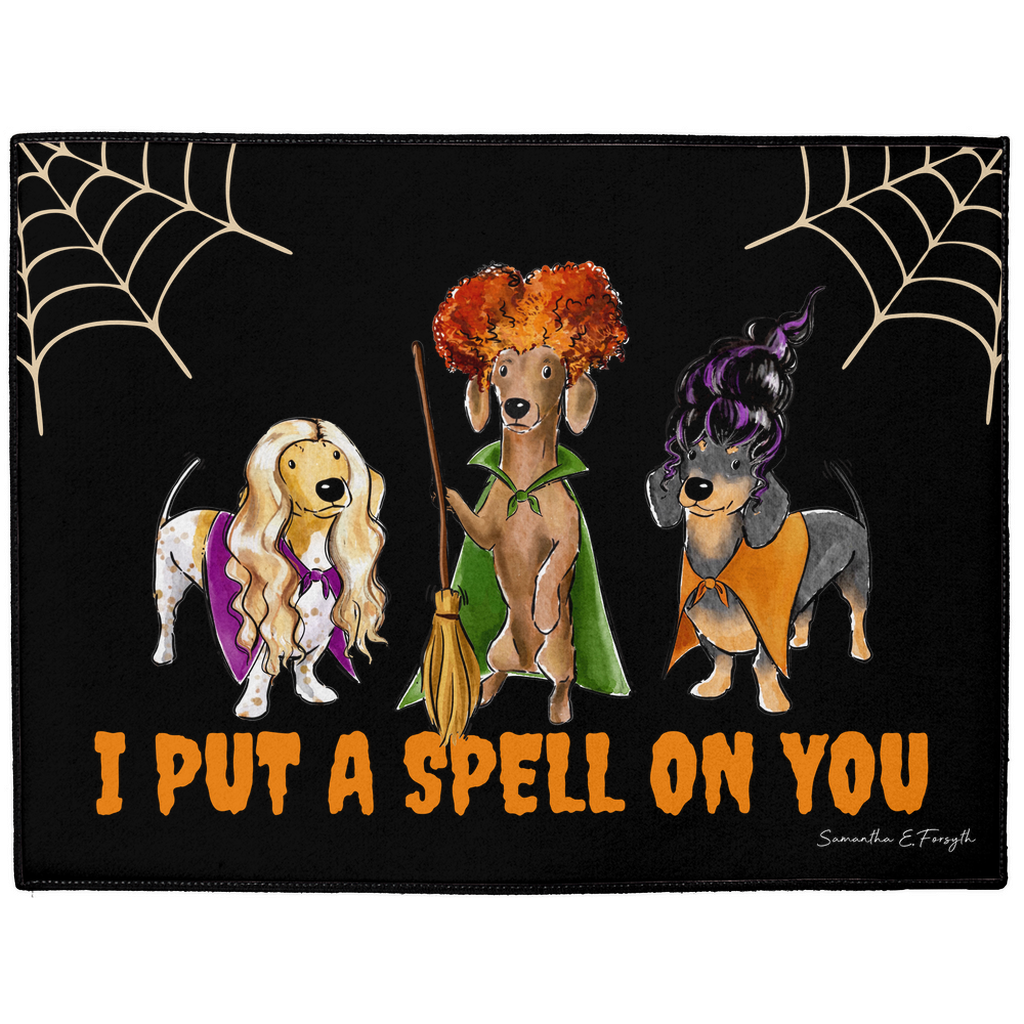 Wiener Hocus Paw-cus Doormat