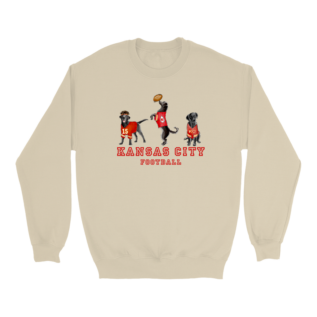 Kansas City Black Lab Crewneck