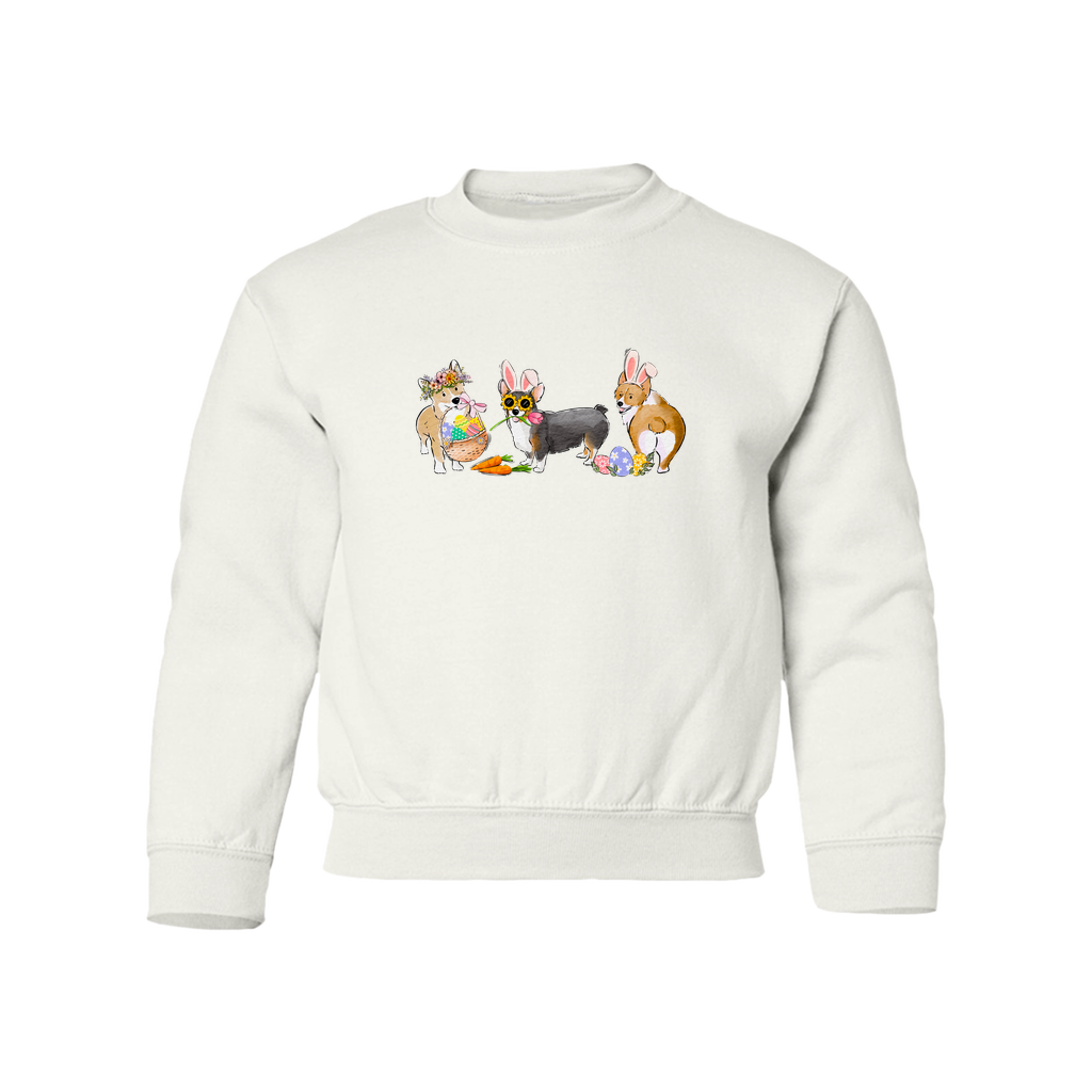 Corgi Easter YOUTH Sweatshirt