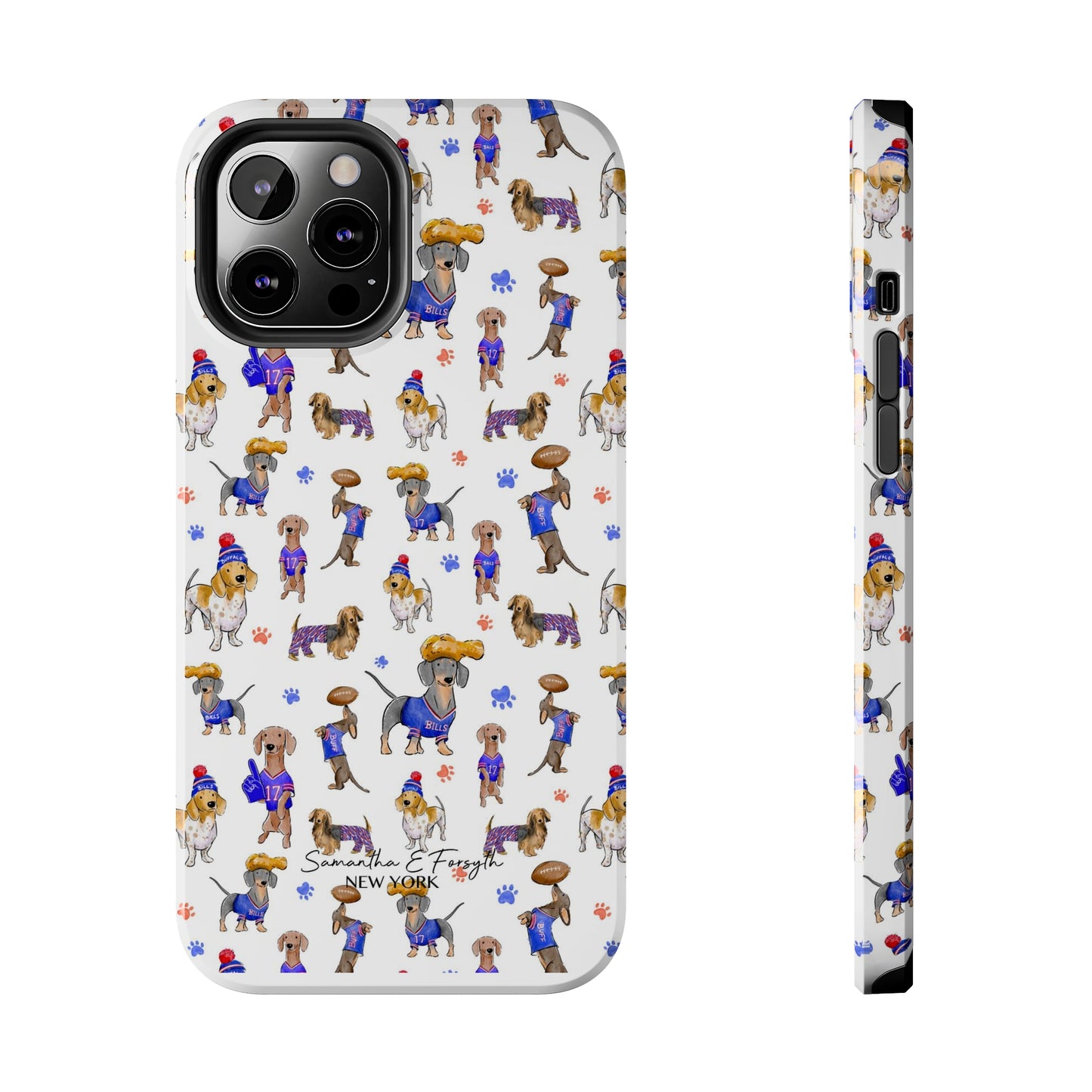 Buffalo Wiener Pretty Tough Phone Case