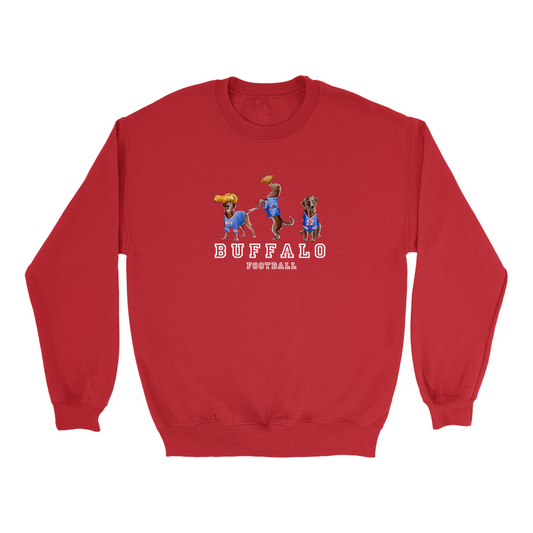 Buffalo Chocolate Lab Crewneck