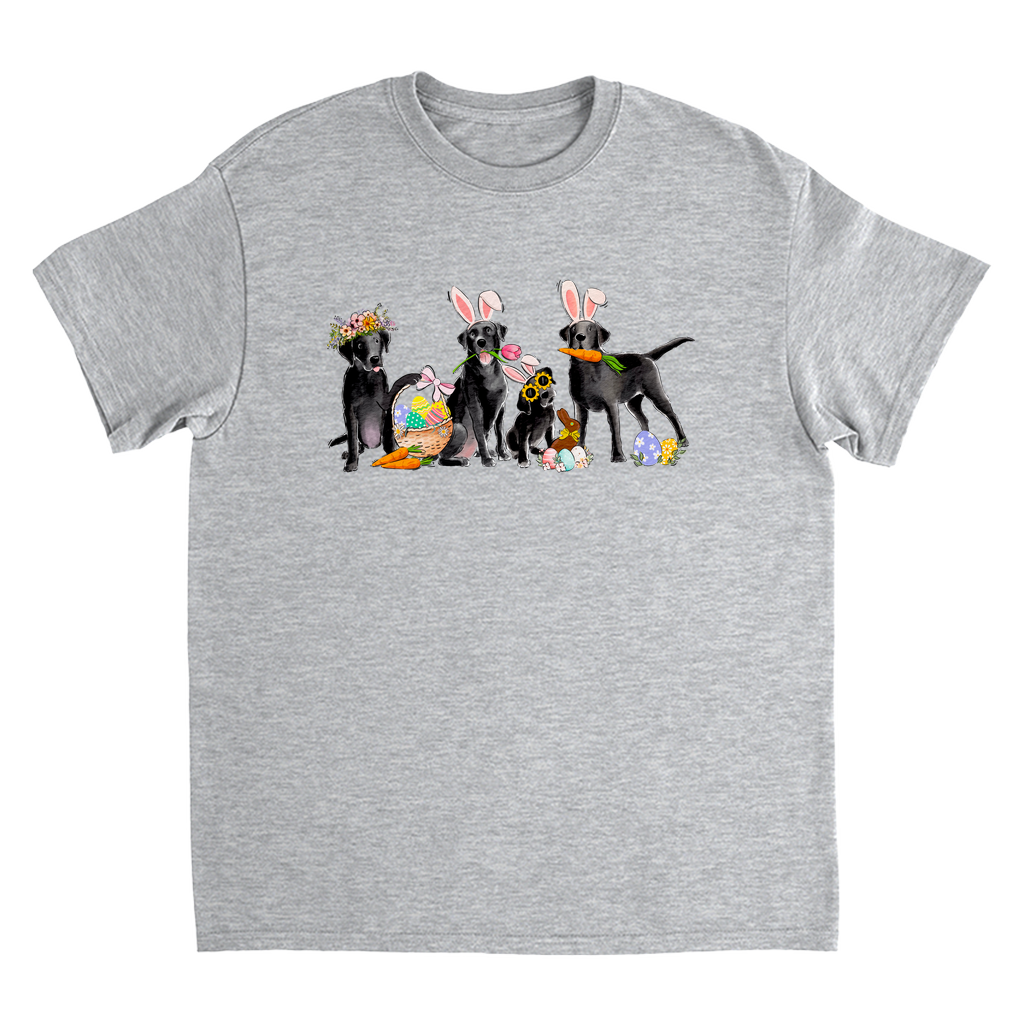 Black Labs Easter YOUTH T-Shirts