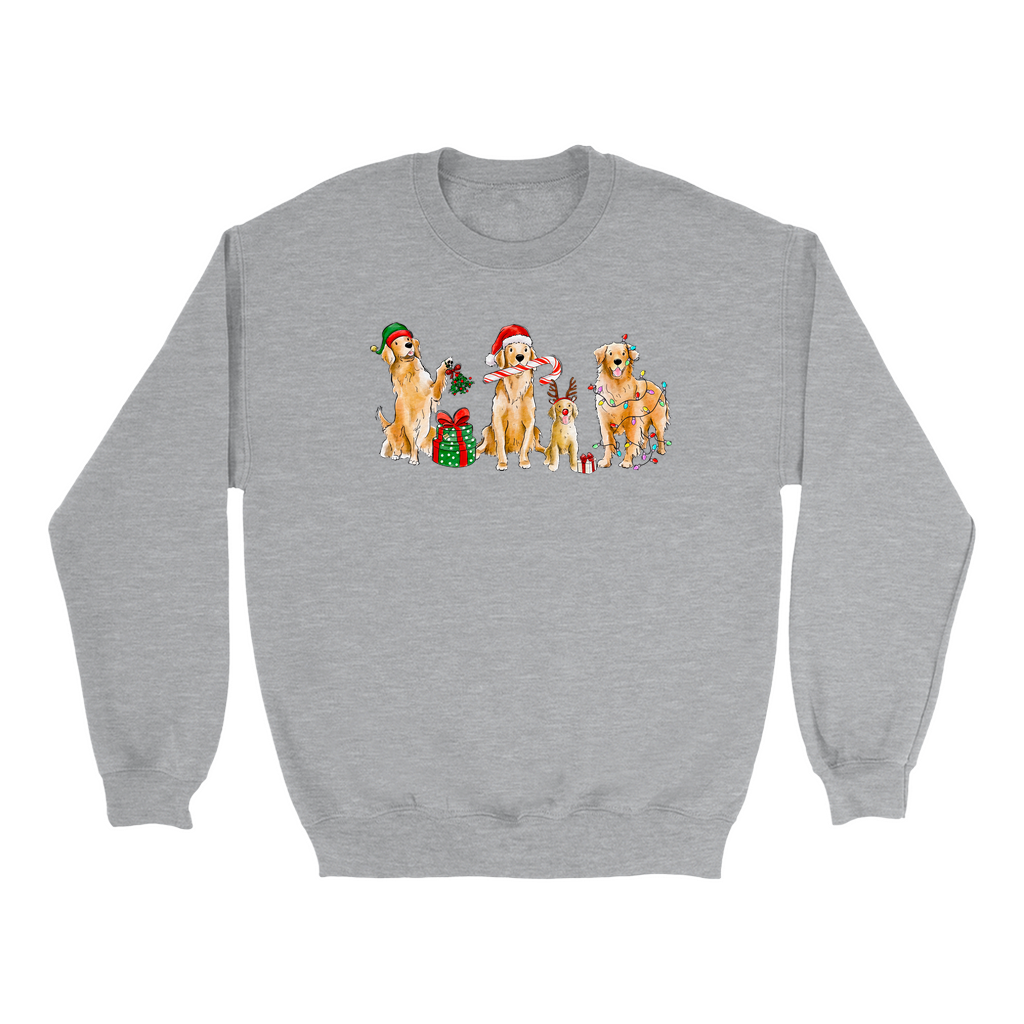 Golden Retriever Christmas Crewneck