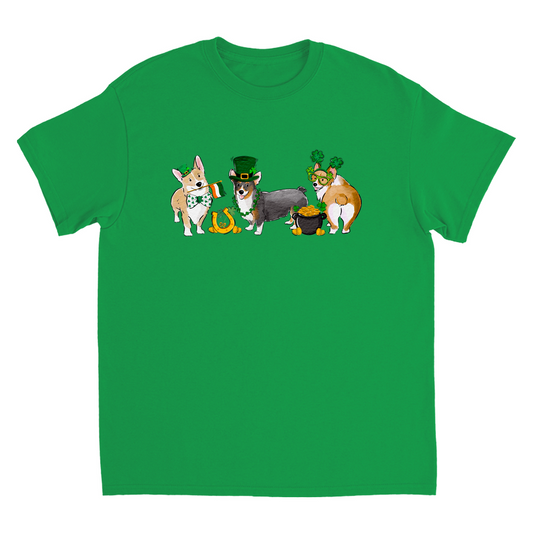 Corgi St. Patrick's YOUTH T-Shirts
