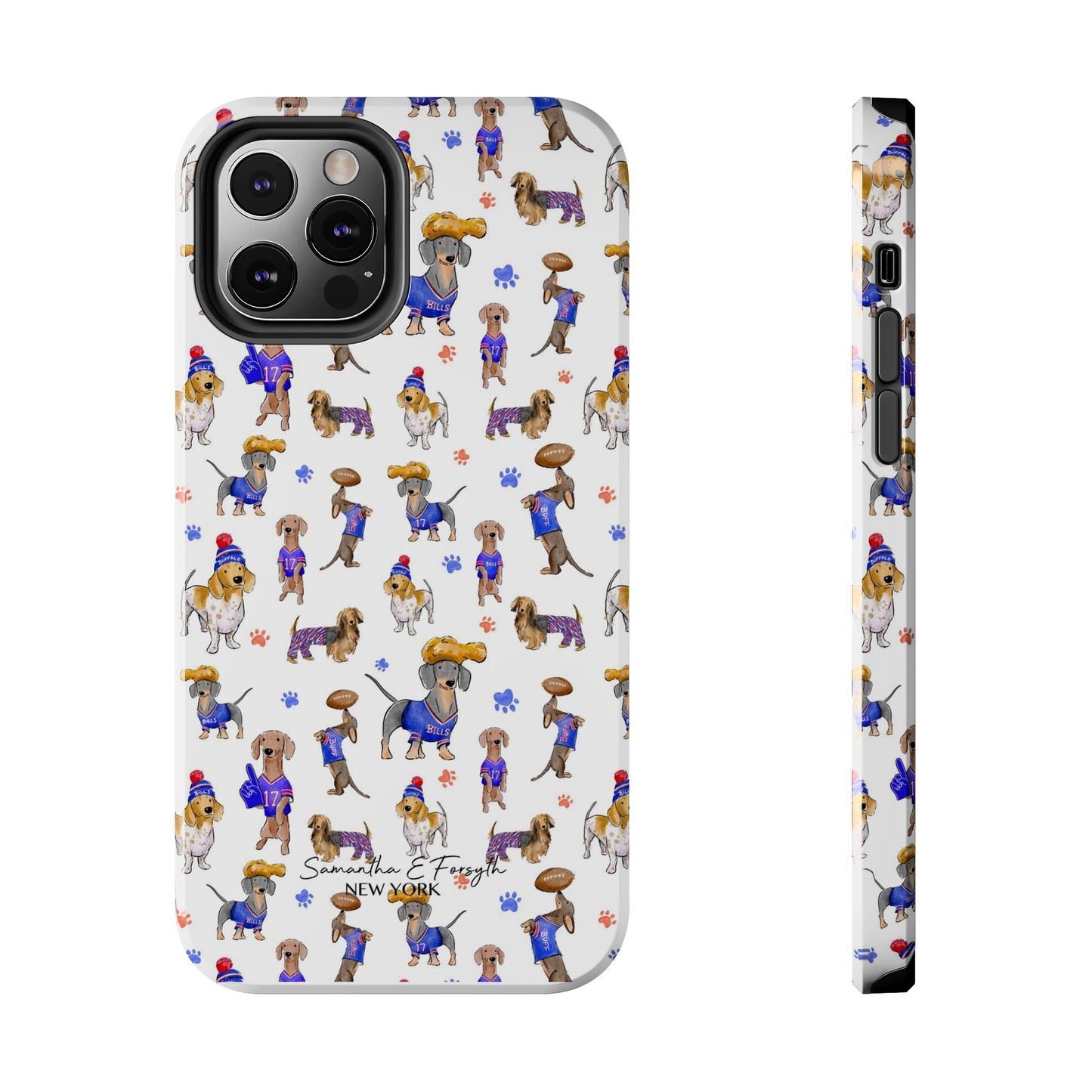 Buffalo Wiener Pretty Tough Phone Case