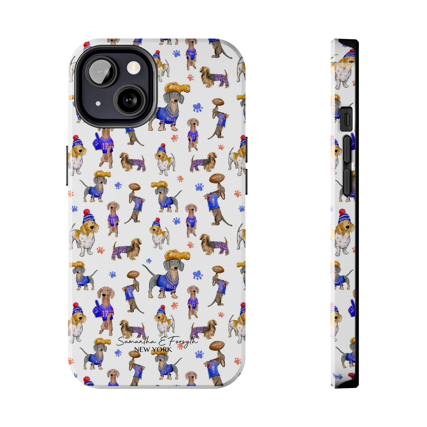 Buffalo Wiener Pretty Tough Phone Case
