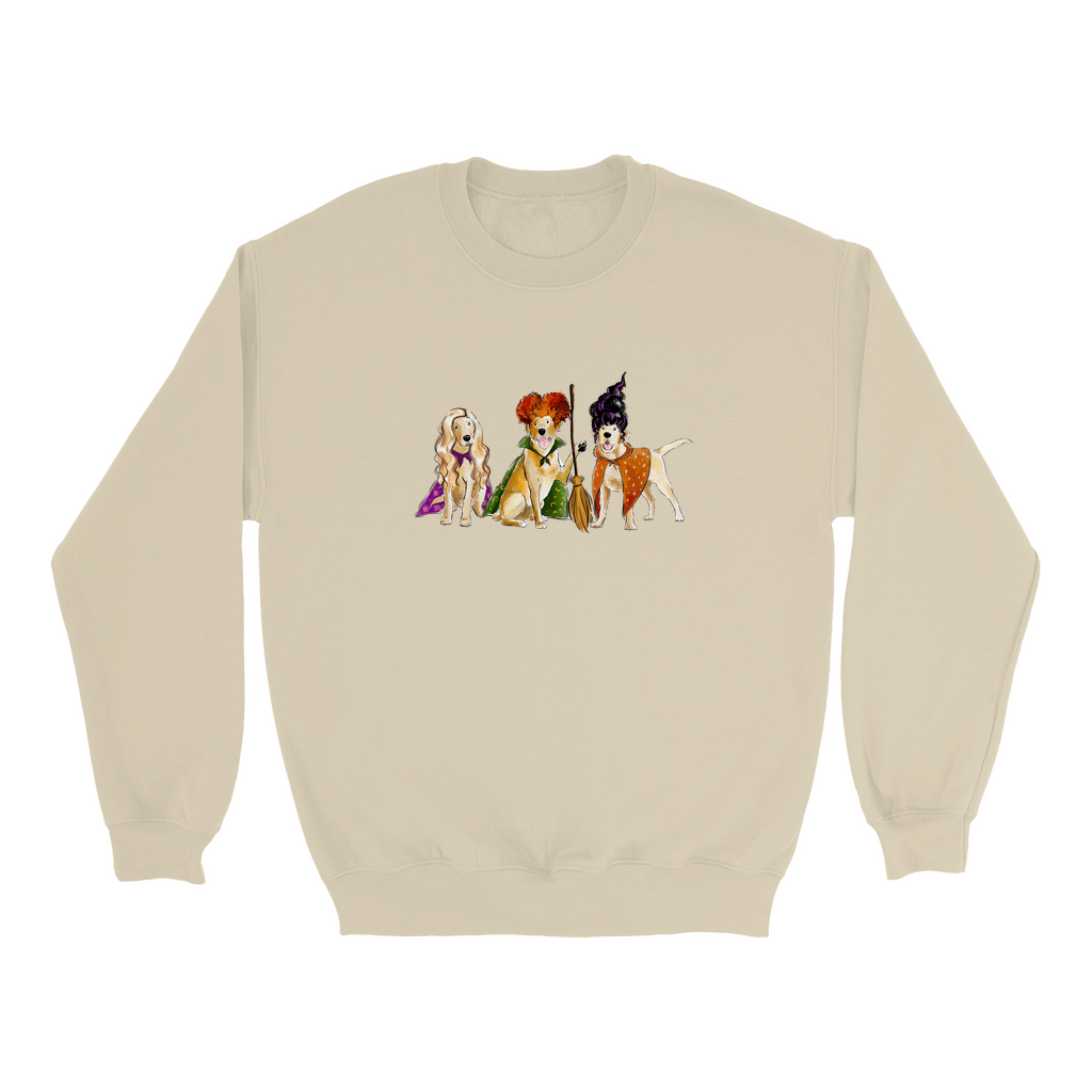 Yellow Lab Hocus Paw-cus Crewneck