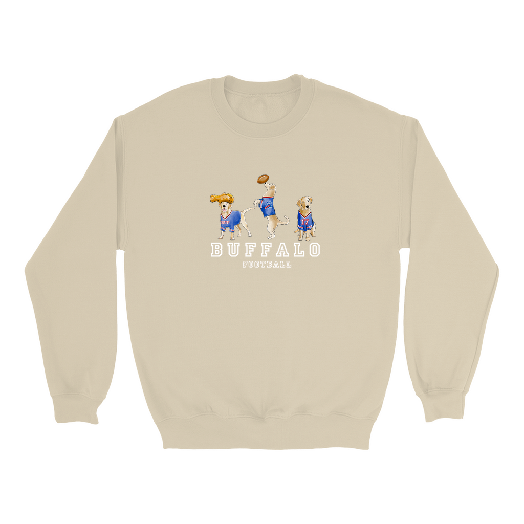 Buffalo Yellow Lab Crewneck