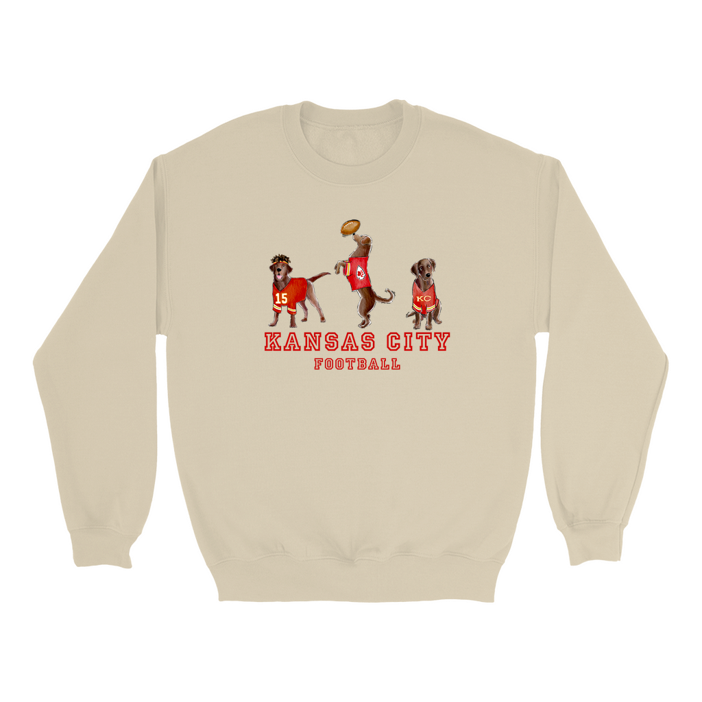 Kansas City Chocolate Lab Crewneck