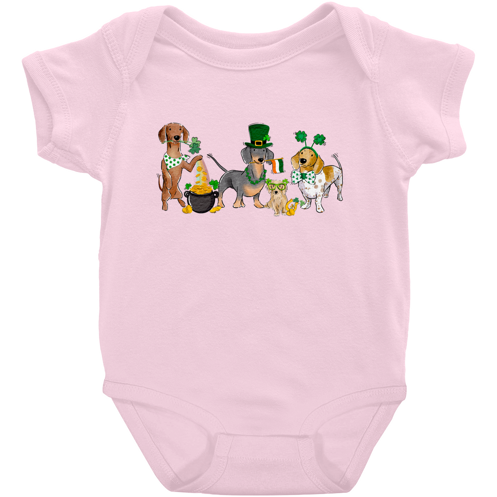 Wiener St. Patrick's Day Onesies