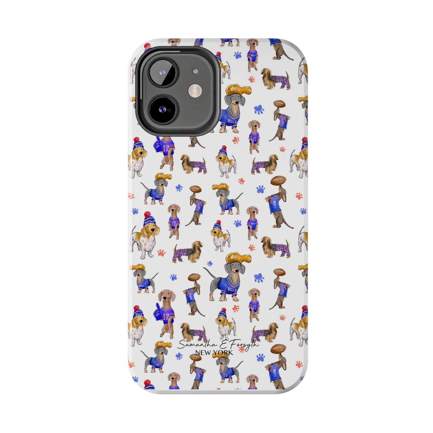 Buffalo Wiener Pretty Tough Phone Case